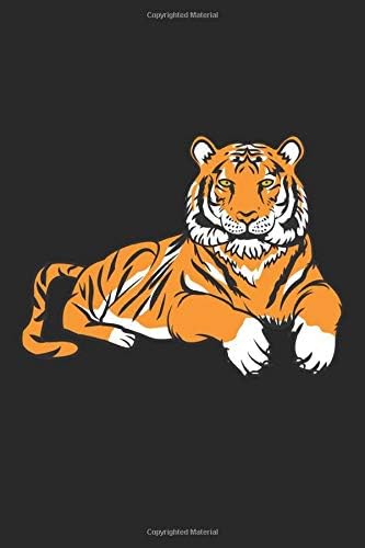 Tiger notebook: Tiger Notebook A5 dot grid - to plan, organize and write down