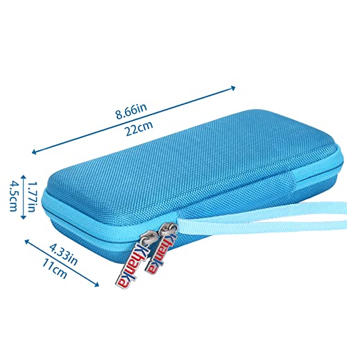 Coque TI-84 Plus Khanka étui de protection rigide bleu bionique imperméable