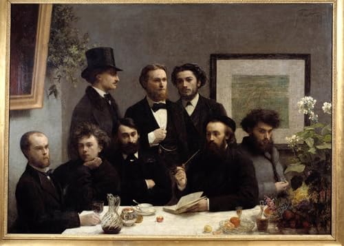 Peinture sur toile Henri Fantin-Latour pour une ambiance romantique unique