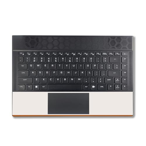 Image of MightySkins Skin Compatible with Alienware X14 R2 (2023) Full Wrap Kit - Neutral Stripes | Protective, Durable, and Unique Vinyl Decal wrap Cover | Easy to Apply & Change Styles | Made in The USA