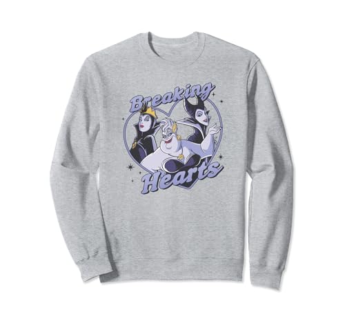 Sweat Disney Villains Valentine's Day idéal pour un look décontracté en soirée