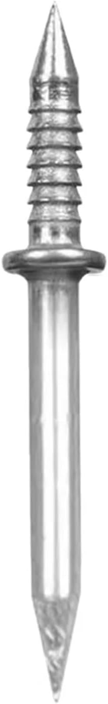 Double Sided Nails Double Head Nails Anti-Rust Double-Head Seamless Thread Screw Horn Nail For Solid Wood Skirting Boards For Solid Wood Trim(500pcs)