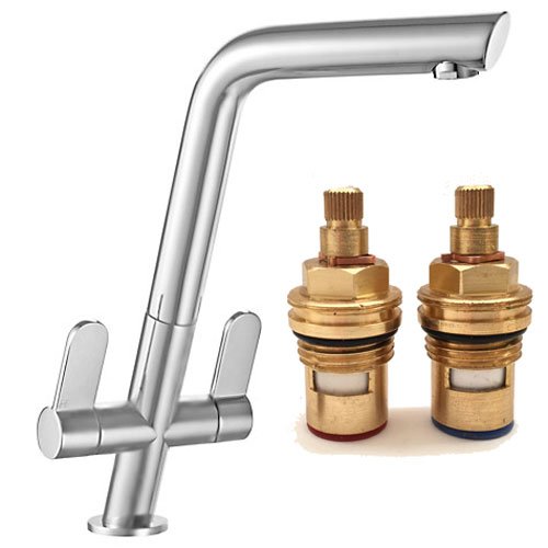 Tap Magician coppia di valvole di ceramica disco rubinetto di ricambio compatibile con Franke cresta rubinetto da cucina