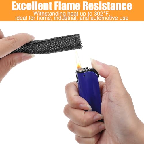 Dog and Cat Cord Protector 3 Meters 15 mm Cable Tidy Sleeve Protect Wires from Pets Chewing Expandable Braided Cable Management Sleeve Cables Wrap Cord Protector for USB Power Cords Audio Video Cables - Image 6