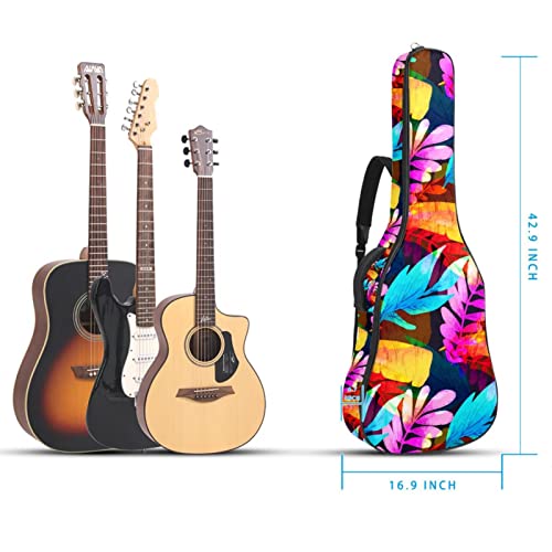 Sac à dos imperméable pour guitare acoustique – Motif épais et doux – Avec housse de guitare classique, Couleur 2, 42… - Les Beatles, Paul McCartney, John Lennon, RIngo Starr, George Harrison Sac à dos imperméable pour guitare acoustique - Motif épais et doux - Avec housse de guitare classique, Couleur 2, 42… – Image 6