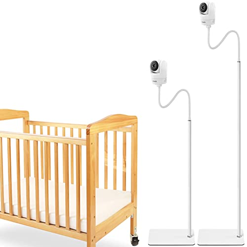 Image of iTODOS Baby Monitor Floor Stand Holder Compatible with Vtech VM901/VM919/VM819/VM924/VM776/VM818 Baby Monitor,Keep Baby Away from Touching,Strong and Heavy Metal Materials,More Safety