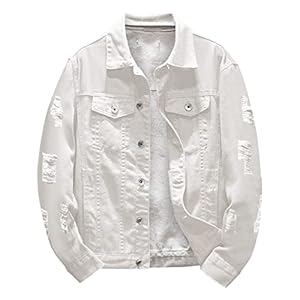 2026 Winter Herren Frühjahr Mode Freizeit einfarbig Schnalle Denim Jcket Mantel Top Bluse