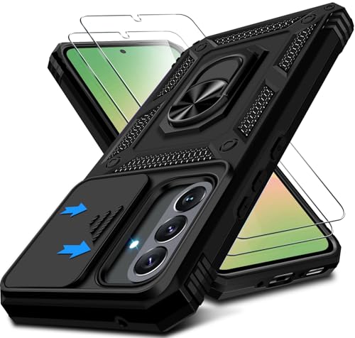 Kameraschutz Handyhülle für Samsung Galaxy Hülle mit schutzfolie*2