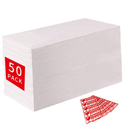 16"X 8" Foam Pouches, Cushion Foam Pouch For Moving And Storing, Convenient To Use, Making Packaging And Transportation Easier,Best Packaging Material (16"X 8"Foam Pouches) #TOP17