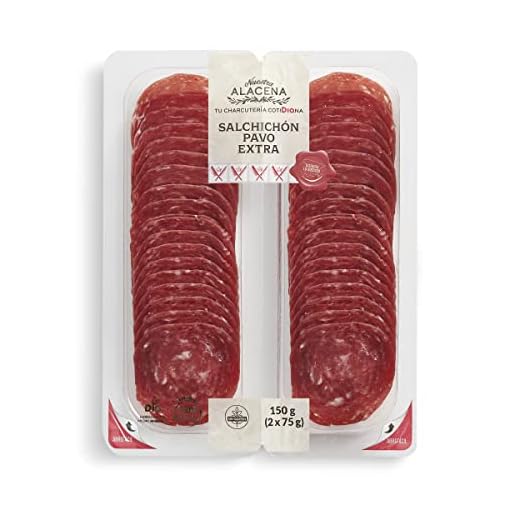 DIA NUESTRA ALACENA salchichón de pavo en lonchas pack 2 x 75 gr