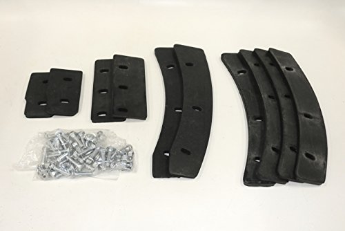 MH20/14 Paddle Rubber Kit (with Bolts)