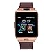 Produktbild XL Smart Watch Bluetooth Wasserdicht Fitness Tracker Herzfrequenz Monitor Schrittzähler Schlafüberwachung SMS Anruf Benachrichtigung Fernbedienung Kamera Musik für Android Gold