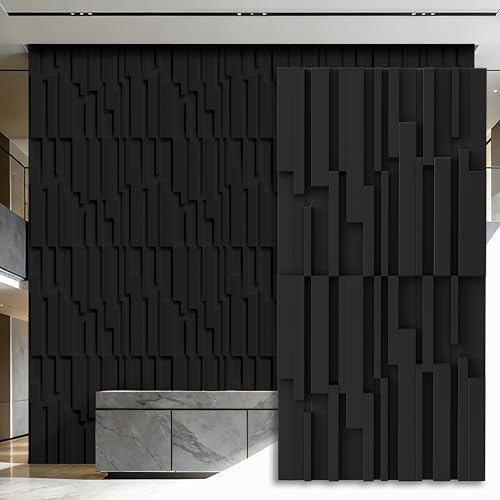 Large PU Decorative Wall Panels, 4-Pack Covers 31 Sq.Ft – 47.2" ×...