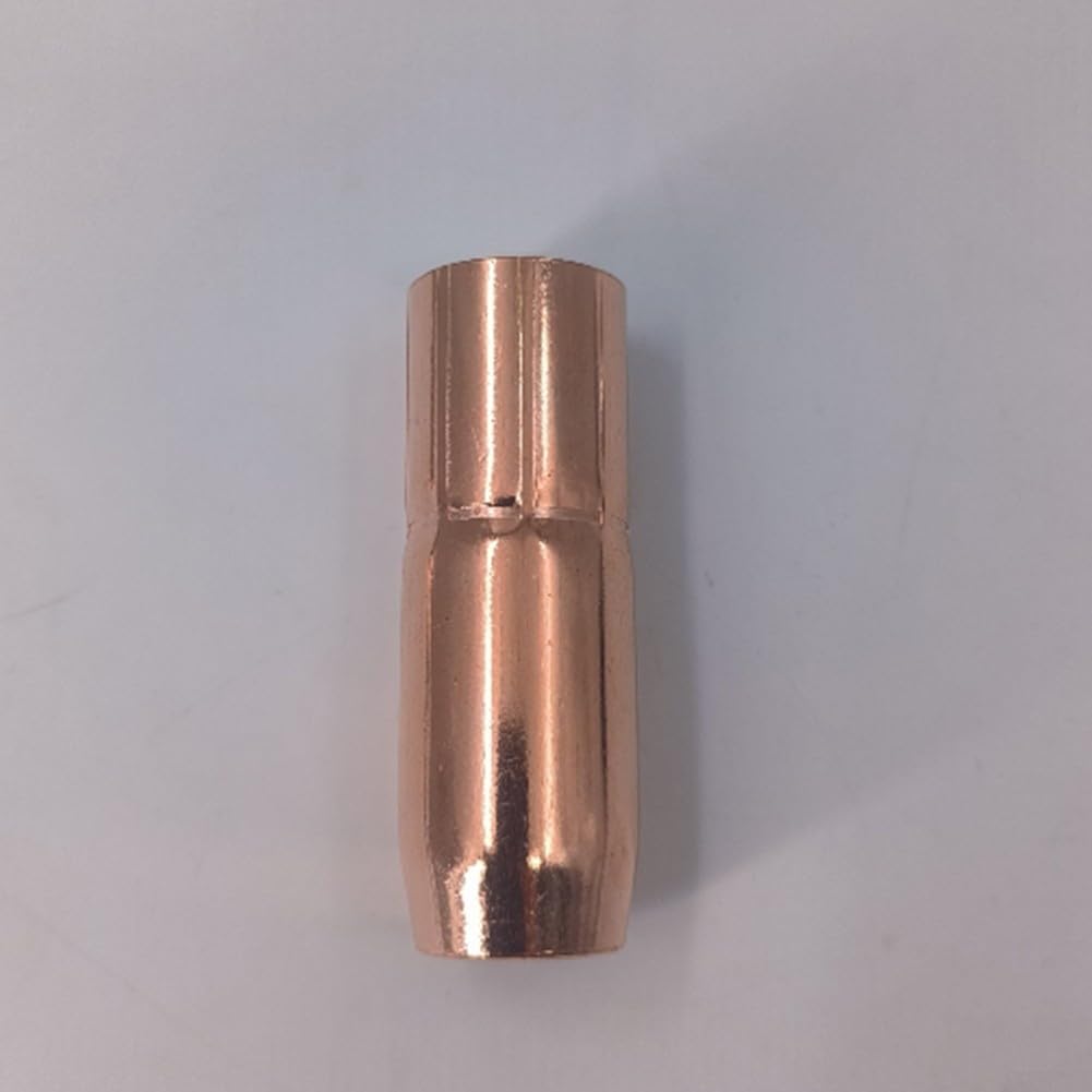 MIG Ugello per saldatura 169-725 Punta in rame con foro da 5/8 pollici compatibile con macchine M25 M40 e MIG, adatto per adattatore ugello 169-729, confezione da 5 per applicazioni industriali per la