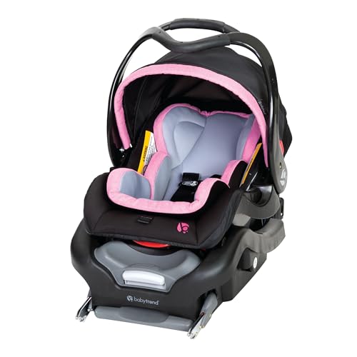 Image of Baby Trend Secure Snap Gear 35 Infant Car Seat, Pink Sorbet
