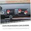 BELLIFFY 5pcs Car Air Freshener Vent Clip Mushroom Car Charm Decor Auto Air Vent Ornament Cute Accessories #4