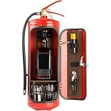 LIULIQ Meuble Bar Original Et Créatif, Bar À Vin avec Extincteur Intégré, Cadeau Personnalisé pour Homme avec Clé Et Poignée Pratique. Le pour Votre Mari, Votre Père Ou Un Ami