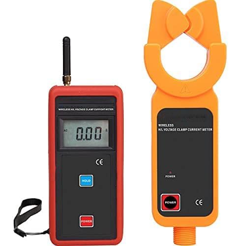 Portable H/L Voltage Clamp Leakage Current Meter Gauge Teste with Range 0.00mA to 60.0A Transmission 30M for Leakage Current Measurement