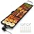 DORTALA 35'' Electric Griddle Teppanyaki Grill, Nonstick Extra Large Cooking Plate for Pancake Barbecue, Indoor Outdoor Table Top Grill with Adjustable Temperature & Drip Tray, 2000W