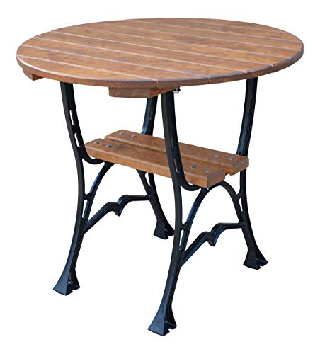 KRAKWOOD Table de jardin ronde en bois Cover