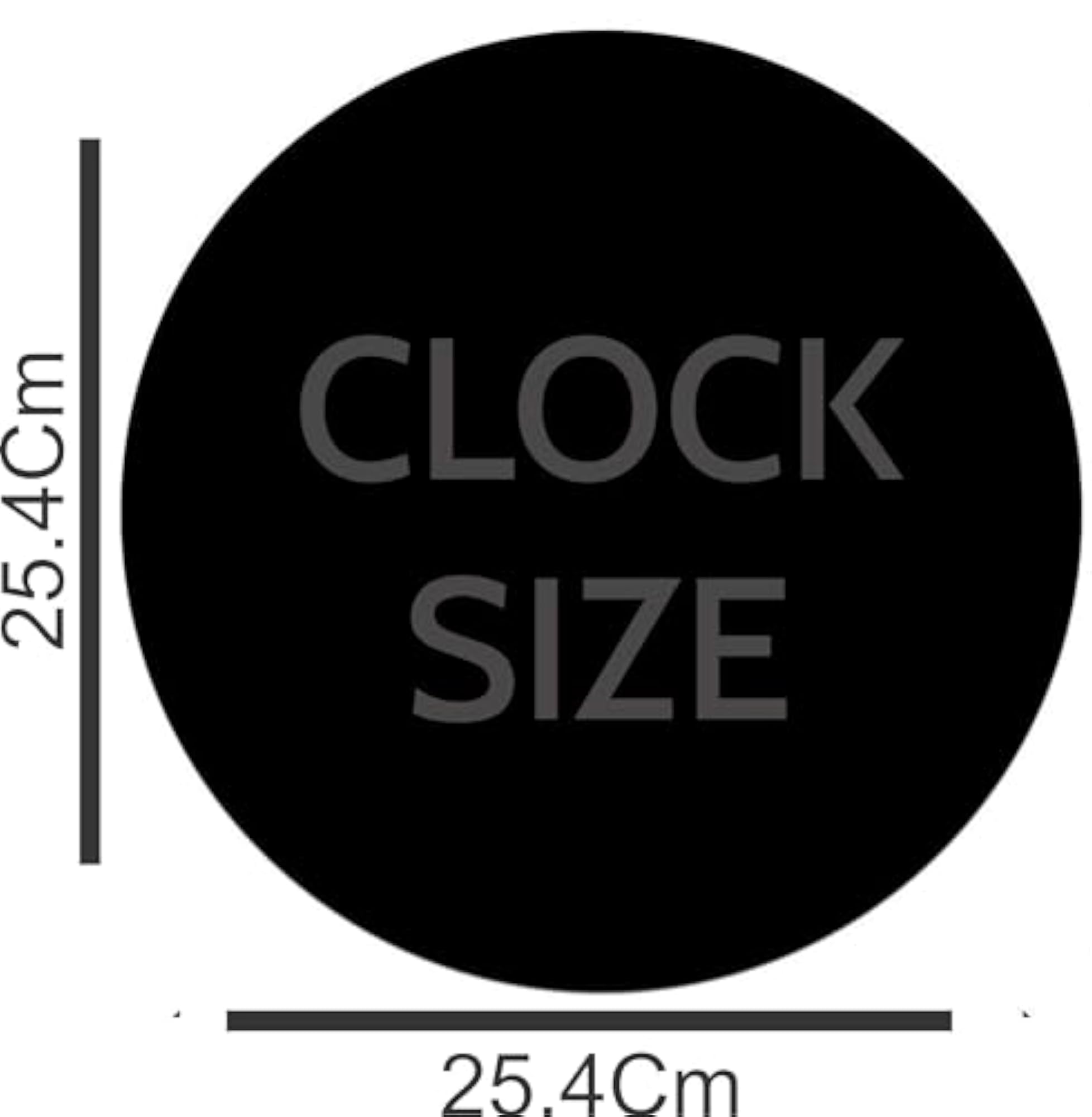 Ironman MDF Wooden Wall Clock, Modern Look