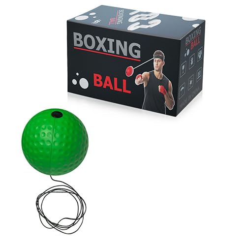 Boxing Training Punching Ball for Adult and Kids, Great for Developing Speed, Agility and Hand-Eye Coordination for All Ages, Improve Hand to Eye Coordination, Reaction Speed, Focus, Accuracy