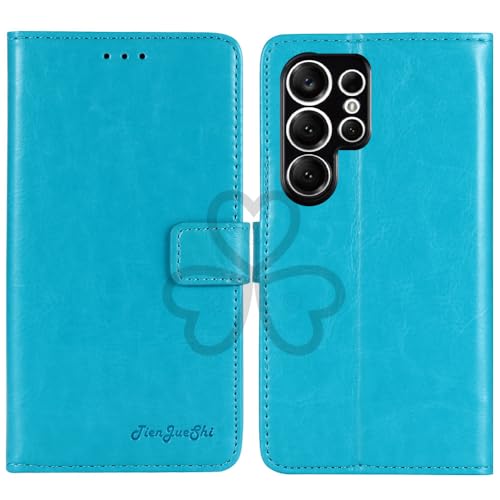 TienJueShi Blue Book Stand Retro Flip Leather Protector Phone Wallet Gel Cover Etui TPU Silicone Case For DOOGEE Note 56X Pro 6.