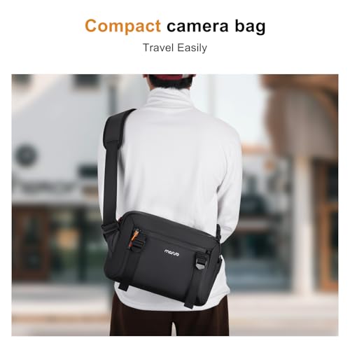 Bolso de cámara MOSISO tipo bandolera impermeable negro miniatura 5
