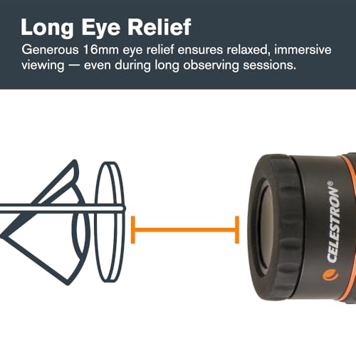 Celestron X-Cel LX 25mm Eyepiece for Telescopes - Wide Low-Power Views - image 6