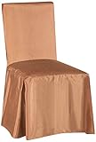 SALLY TEXTILES Jenny Chair Cover, Taupe