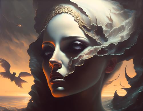 Nightmare in the Sea SERENDIPITP decoration murale affiche 58x90