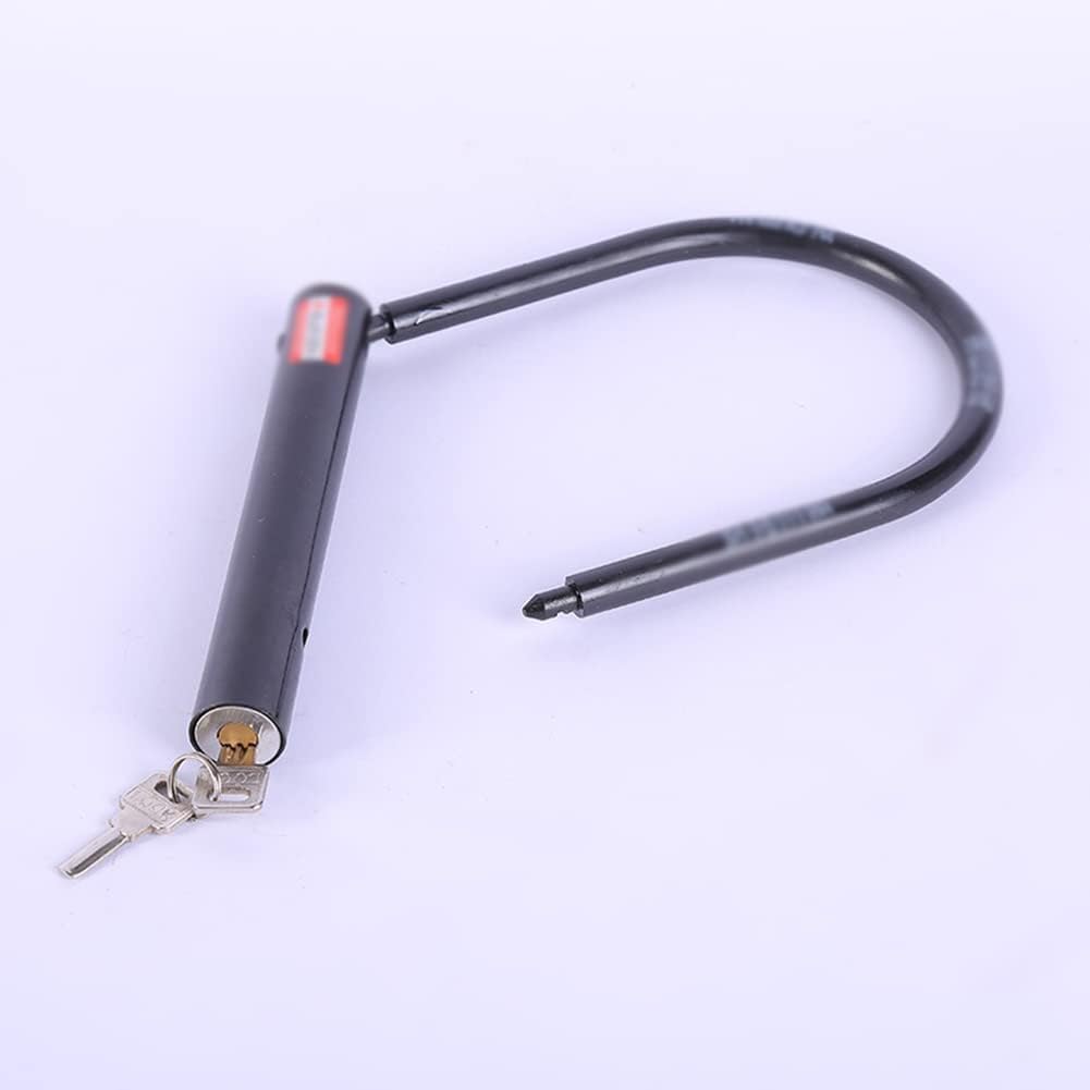 Heavy Locks Safe Motorcycle Unlocking Motorcycle Bike Lock Heavy Duty Bicycle U-Lock for Bike Motorcycle Bicycle Door Gate Fence U-Locks for Bicycles