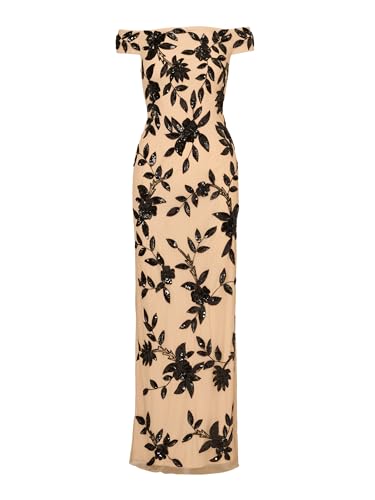 Adrianna Papell AP1E211069 Women'S Beaded Mesh Long Dress thumb #4