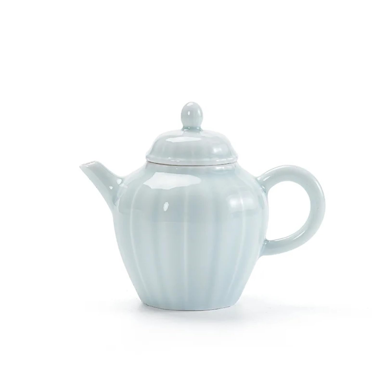 TYUHDUYUR Chinese Ceramic Kettle Teapot Tea Ceremony Set Milk Oolong Tea Tie Guan Yin Jasmine Teaware Type (Blue As Shown)