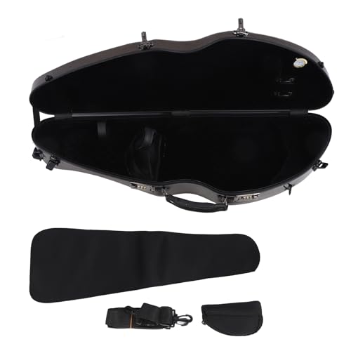 Violon boîte de rangement 4/4 marron idéale pour les trajets quotidiens au conservatoire