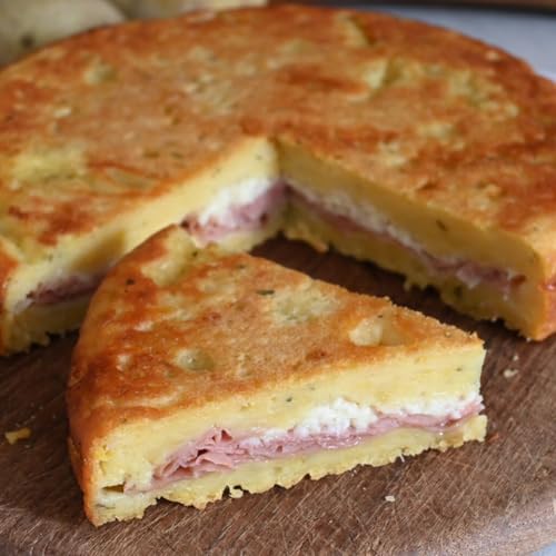 Torta Rustica in Padella: soffice dentro e croccante fuori con patate