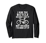 vado in bicicletta perché mi piace non perché sono bravo a maglia a manica