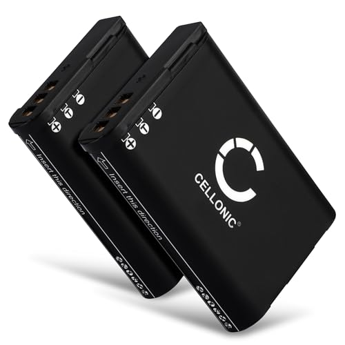 CELLONIC 2X Batería para Cámara Compatible con Nikon Coolpix P900, Coolpix B700, Coolpix P600, EN EL23   (1600mAh, 3.6V)