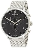 calvin klein chronograph watches Armband: Milanaise Silber mit Faltschließe, austauschbar