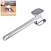Produktbild Kylewo 1Stk Küche Fleischhammer Edelstahl Fleisch Hammer Fleischklopfer Steak Fleisch Hammer Doppelseitig Metallfleischklopfer Pounder Mallet