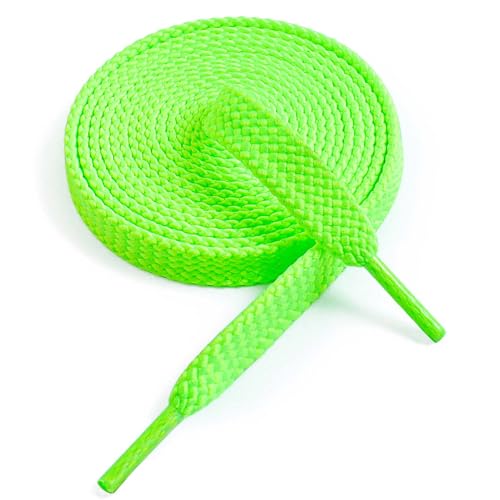 Image of VSUDO Shoe Laces for Sneakers, Shoelaces for Sneakers, Athletic Shoelaces | 8mm Flat Men Women Replacement Shoe Strings, Durable Polyester, Stay Tied, Running Walking Gym Sports Shoestrings