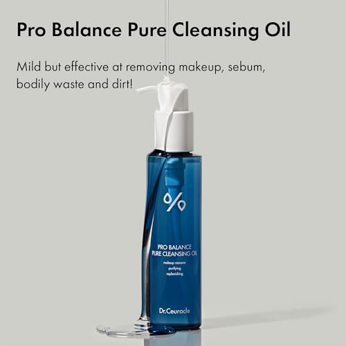 Dr.Ceuracle Pro Balance Pure Cleansing Oil - Makeup Sunscreen Remover Oil Cleanser, Korean Facial Cleanser with Hydrating Finish (155 ml / 5.24 fl. oz.) - Thumbnail 3