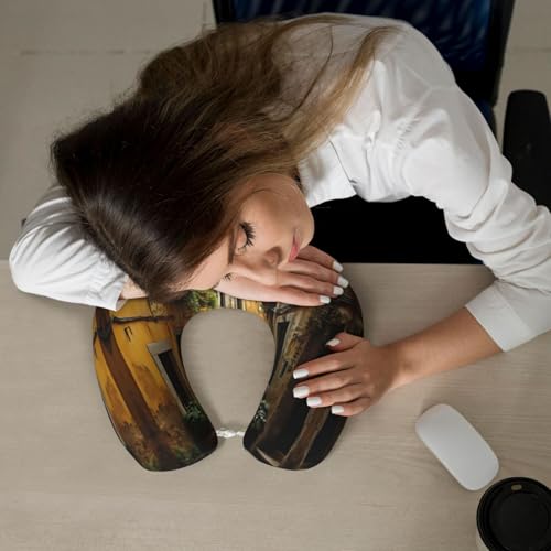 Almohada cervical de fibra de poliéster tamaño único negra miniatura 7