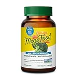 MegaFood Men’s One Daily| Whole Food Based Multivitamin for Men over 50| Iron-Free, with Vitamin C, E, Zinc, Vitamin B12| Men’s Multivitamin | Supports Optimal Health and Wellbeing| 120 Tablets| 1 Month supply