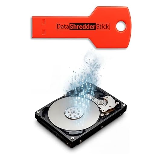Military-Grade Data Shredder USB Stick