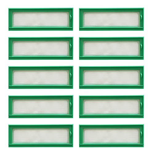 Filtres HEPA pour Kobold VR200 : lot de 10 accessoires de rechange pour aspirateur