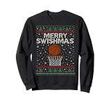 knitwear jumper dress Aspecto navideño perfecto y feo: destaca esta temporada con un diseño festivo de punto Merry Swishmas que captura la sensación divertida, acogedora y nostálgica de los suéteres clásicos de Navidad, es una idea de regalo única y para los amantes de la Navidad, hombres, mujeres, adultos, niños, niñas