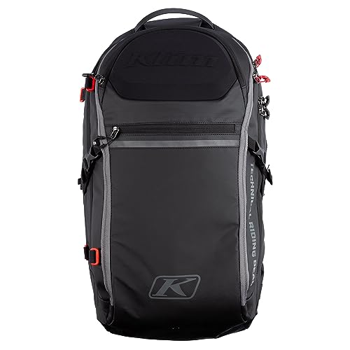 KLIM Atlas 24 Avalanche Airbag Snowmobile Backpack - Black - Castlerock