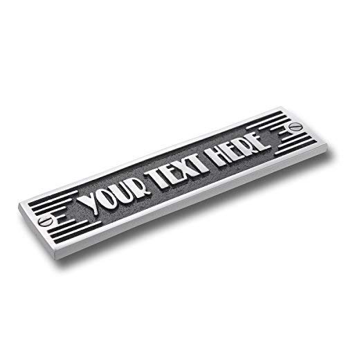 The Metal FoundryThe Metal Foundry Custom Text Metal Door Sign. Art Deco Style Home Décor Accessories Door Or Wall Aluminium Plaque. Handmade In England.