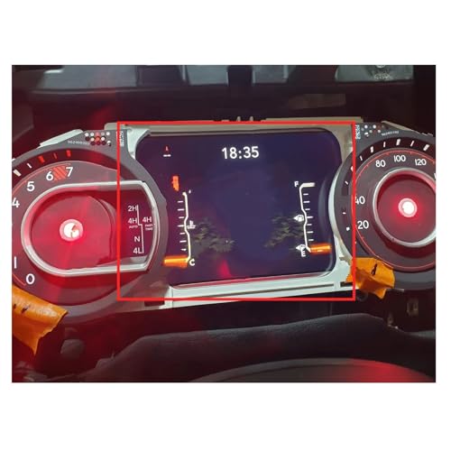 Pantalla LCD de 7" P68377802AD para cuadro de instrumentos Wrangler 2